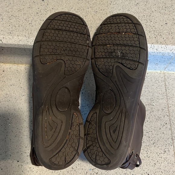 Clarks Women's Christine Tilt Ankle Boot Casual Zip Up Brown 7.5 W - Picture 5 of 6